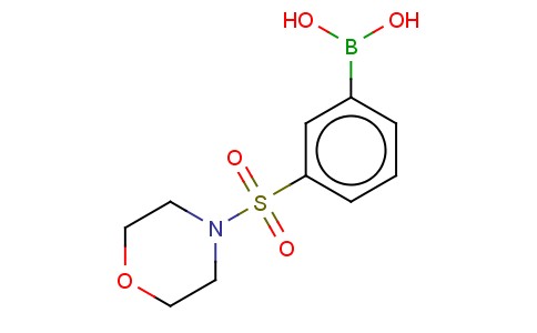 3-(N-MORPHOLINYLSULPHONAMIDO)BENZENEBORONIC ACID